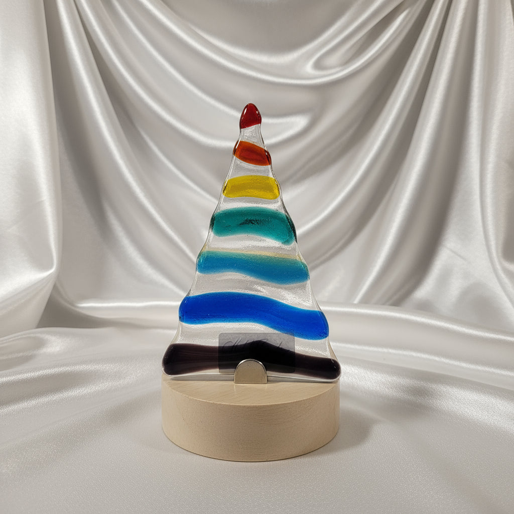 Fused Glass Christmas Decoration - Michelle Brady Studio