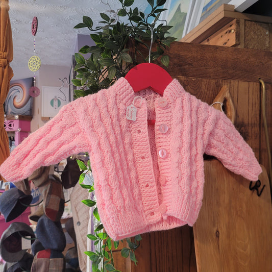 Hand Knit Baby Cardigans - Mairead