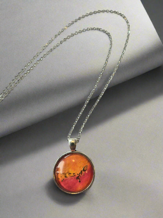 Margaret Rattigan - Glass pendant necklace