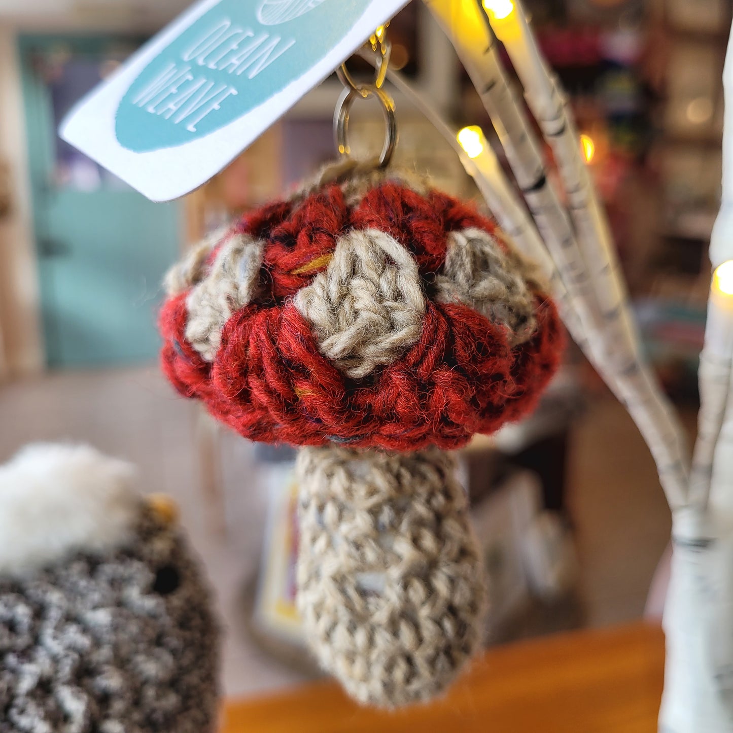Ocean Weave - Crochet Keyring Collection