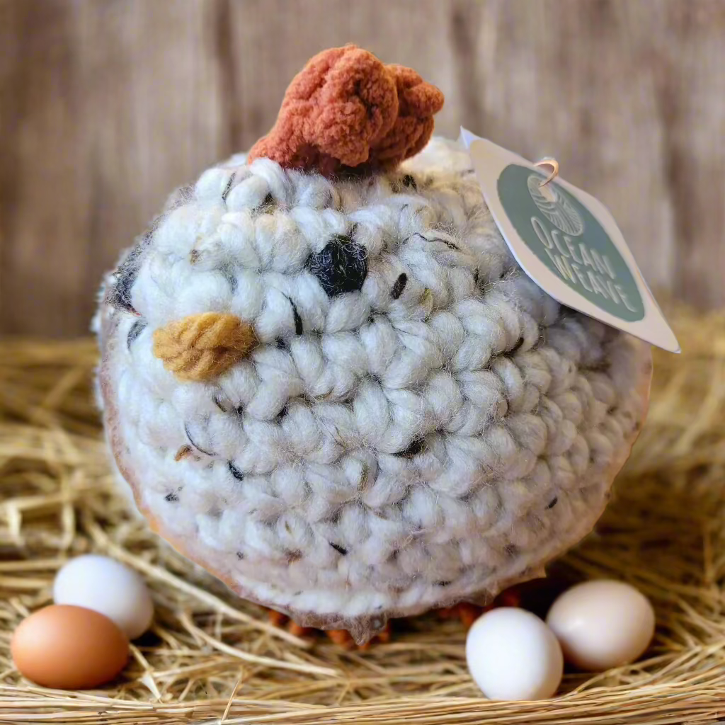 Handmade Crochet Hens