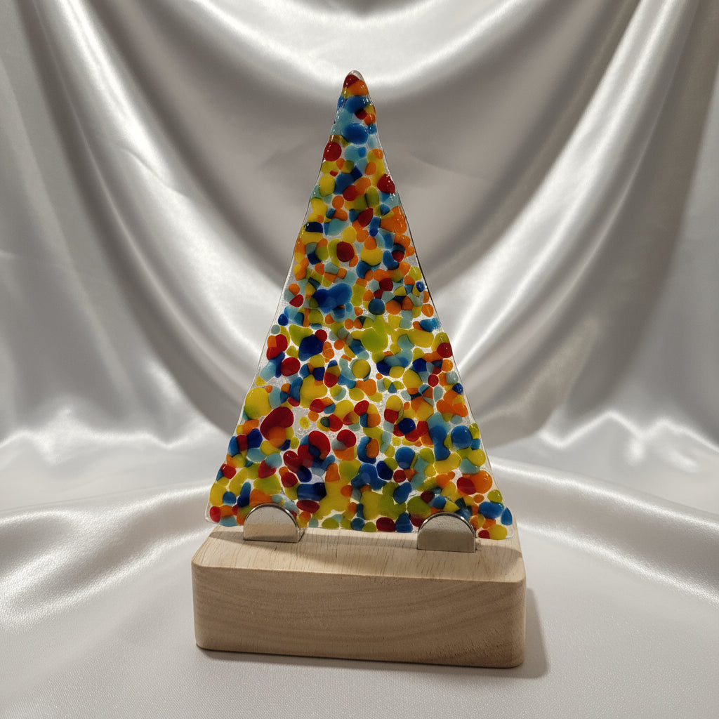 Fused Glass Christmas Decoration - Michelle Brady Studio