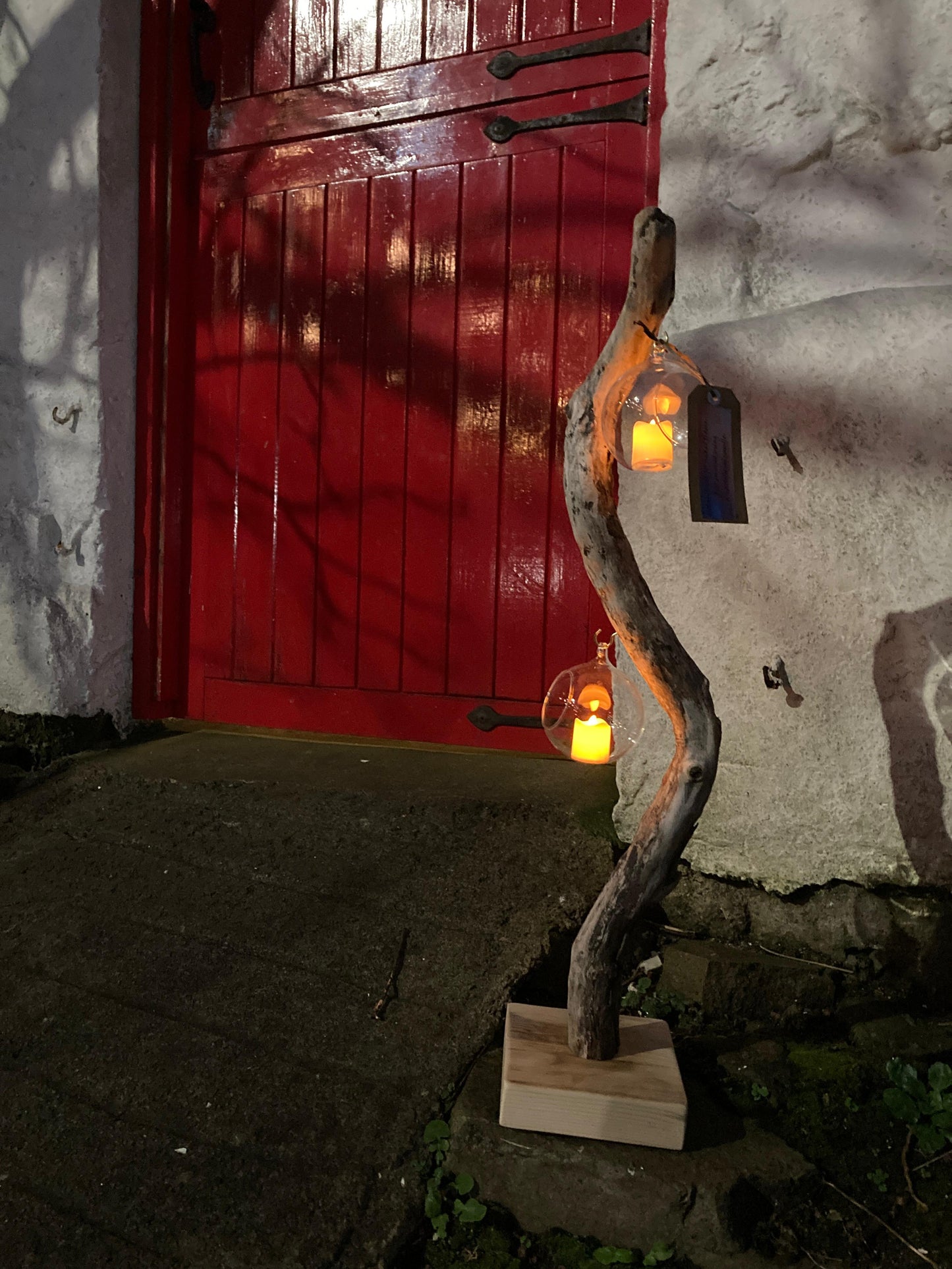 Driftwood Lantern - Lough Melvin Studios