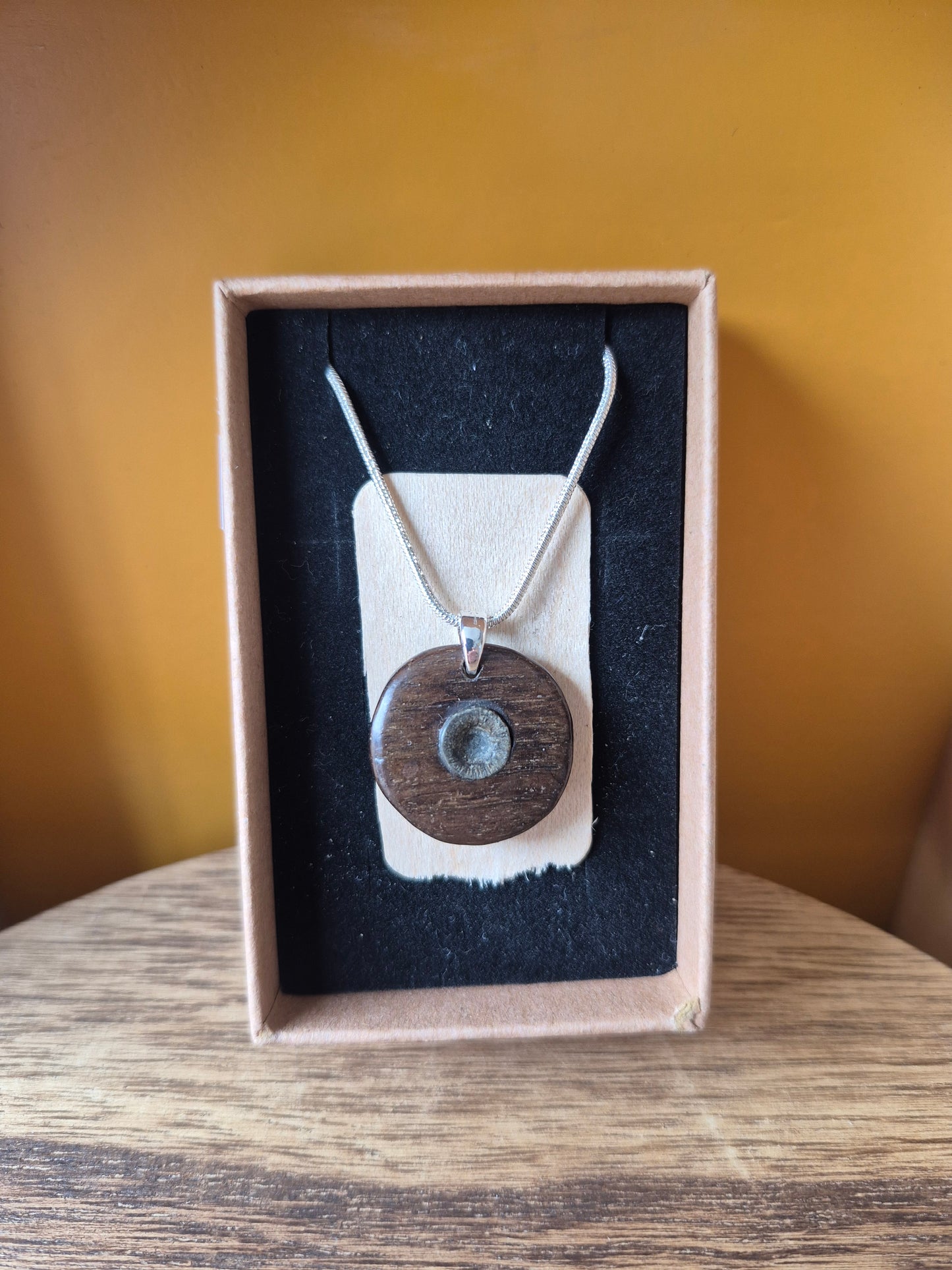 Bog Oak Pendant -  Rossa Byrne