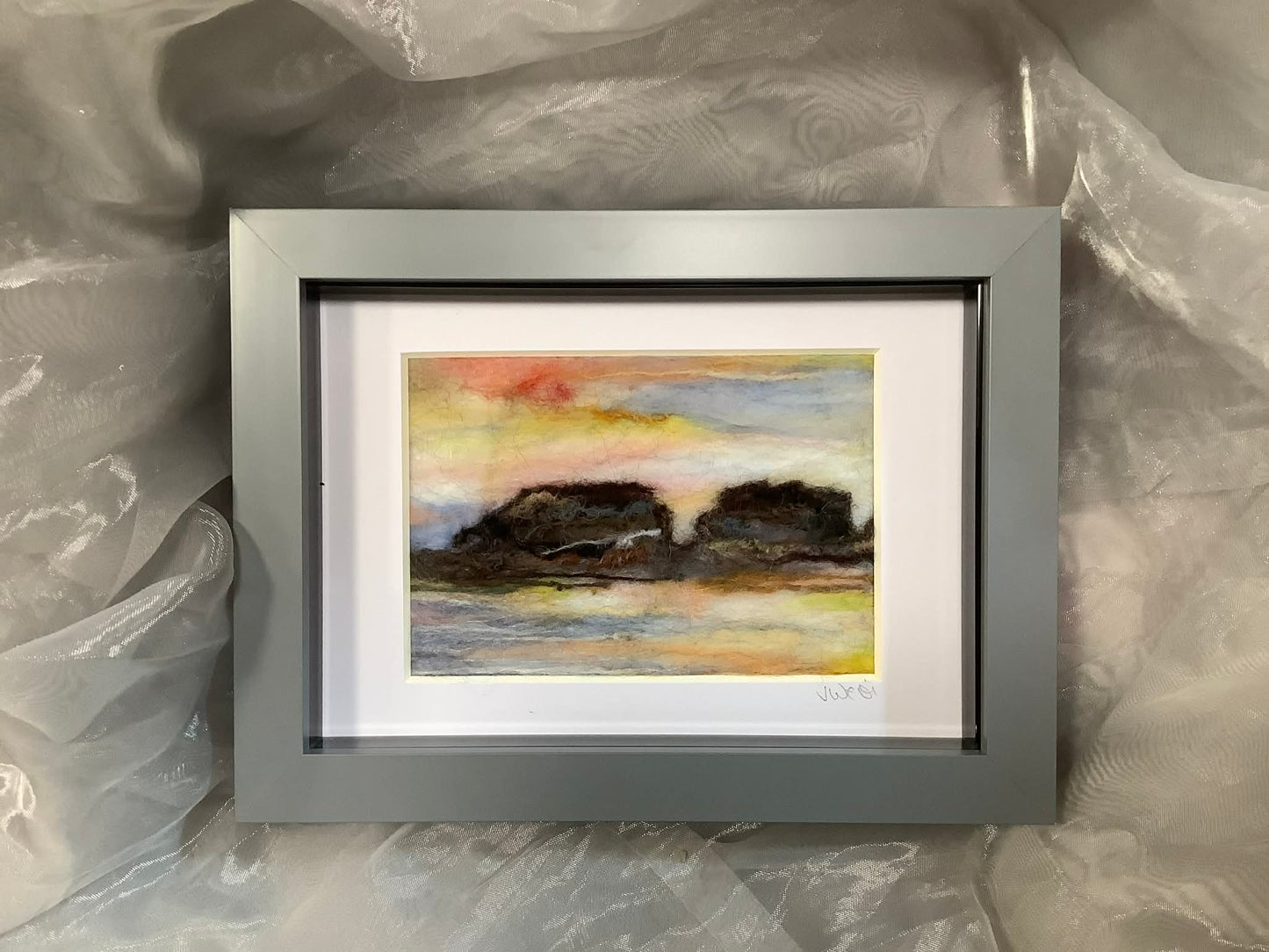 Framed Felted Scenery - Lough Melvin Studios