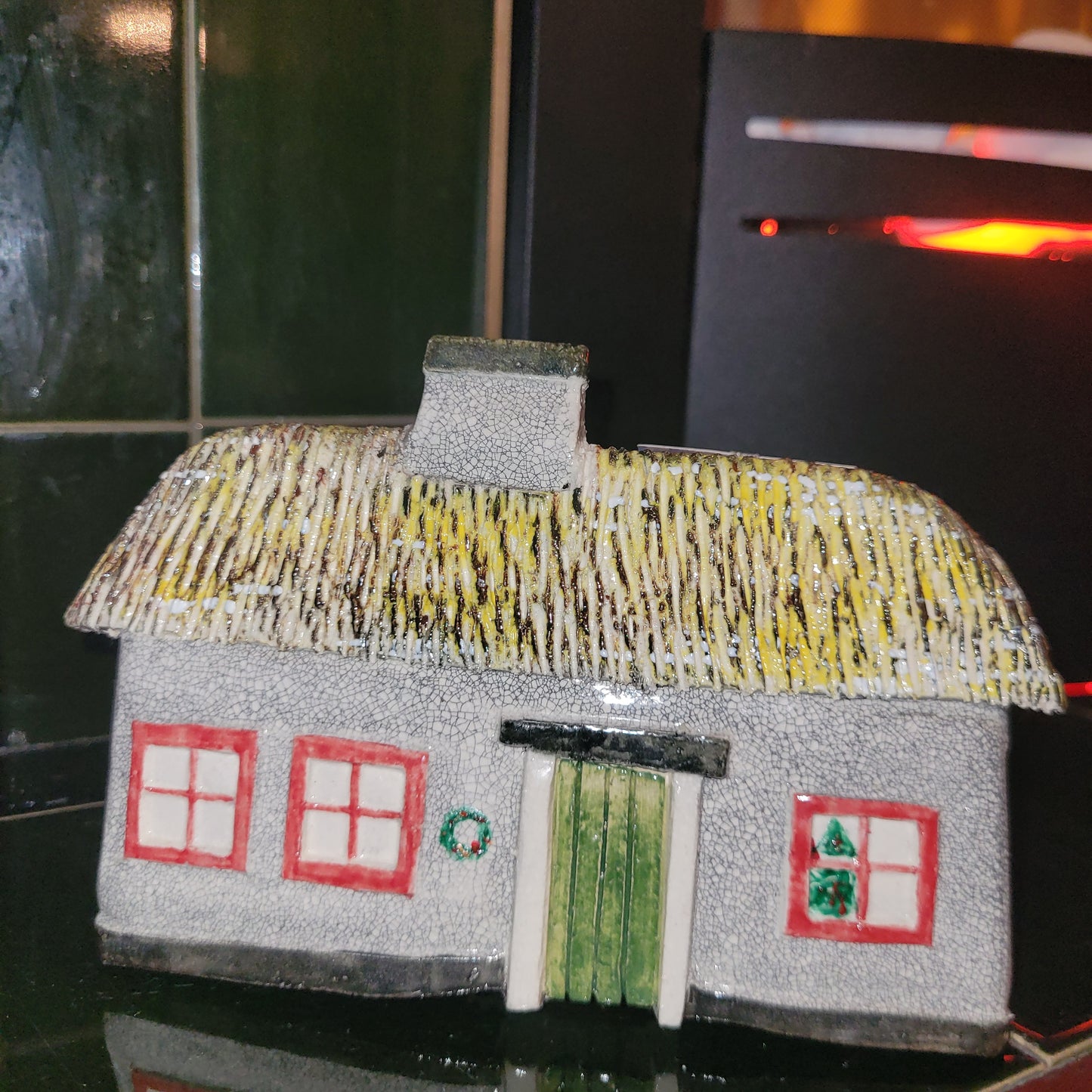 Ceramic Irish Cottage - Lough Melvin Studios
