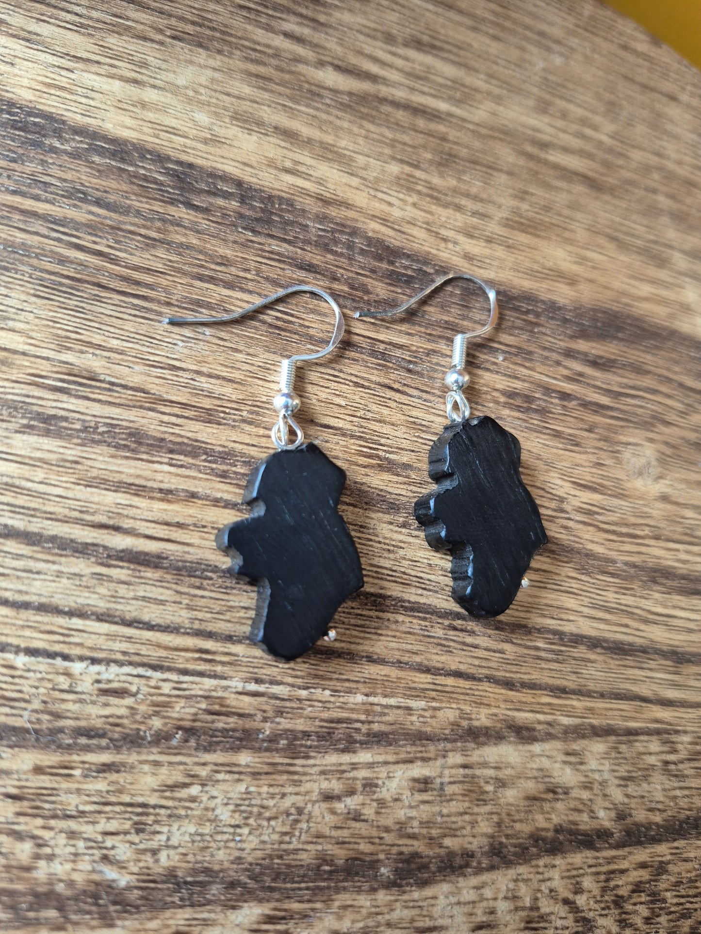 Bog Oak Earrings -  Rossa Byrne