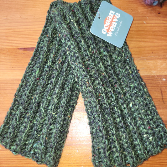 Ocean Weave - 100% Merino Wool Mittens