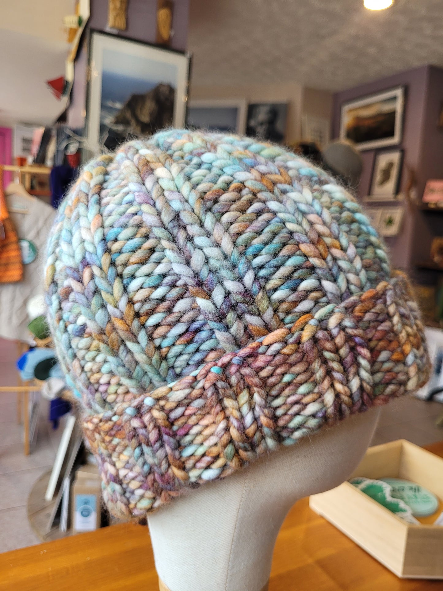 Ocean Weave - Hand Dyed Beanies