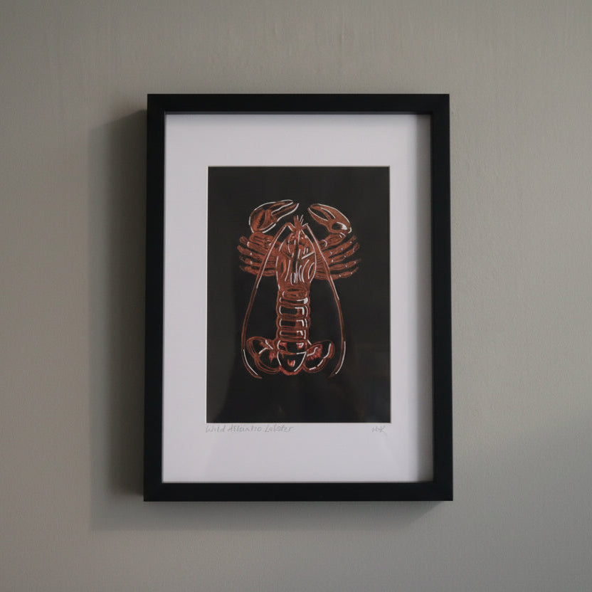 Framed Original Lino Prints - Wooden N Things