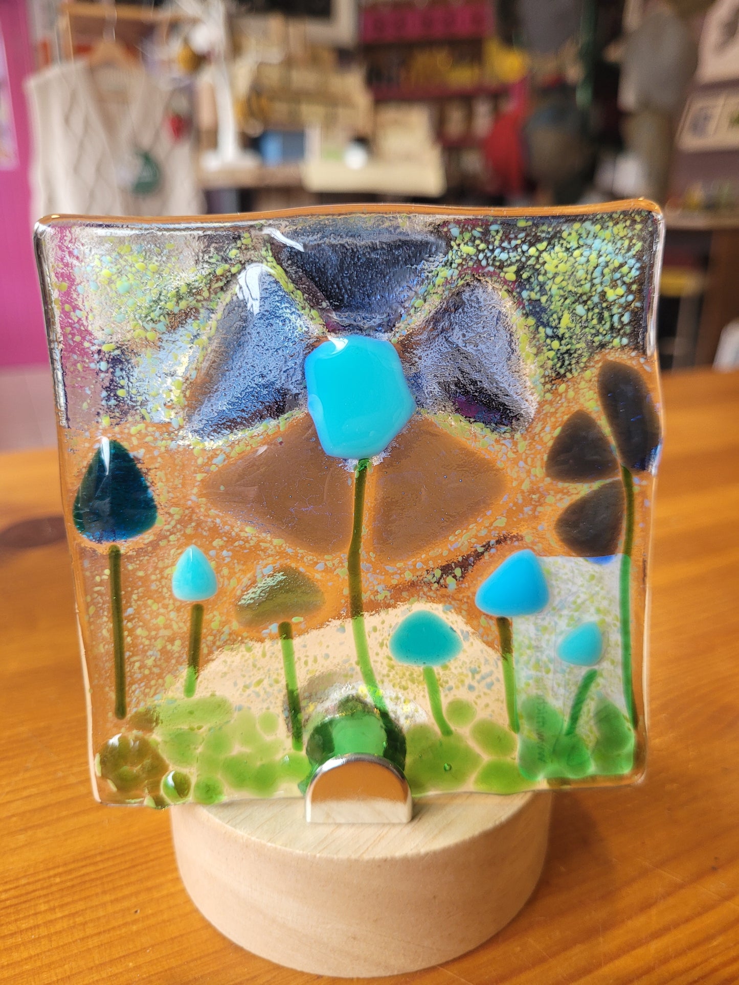 Fused Glass LED Decorations - Michelle Brady Studio
