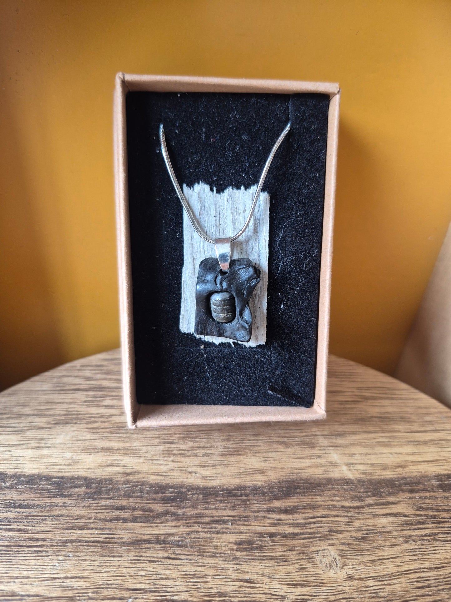 Bog Oak Pendant -  Rossa Byrne