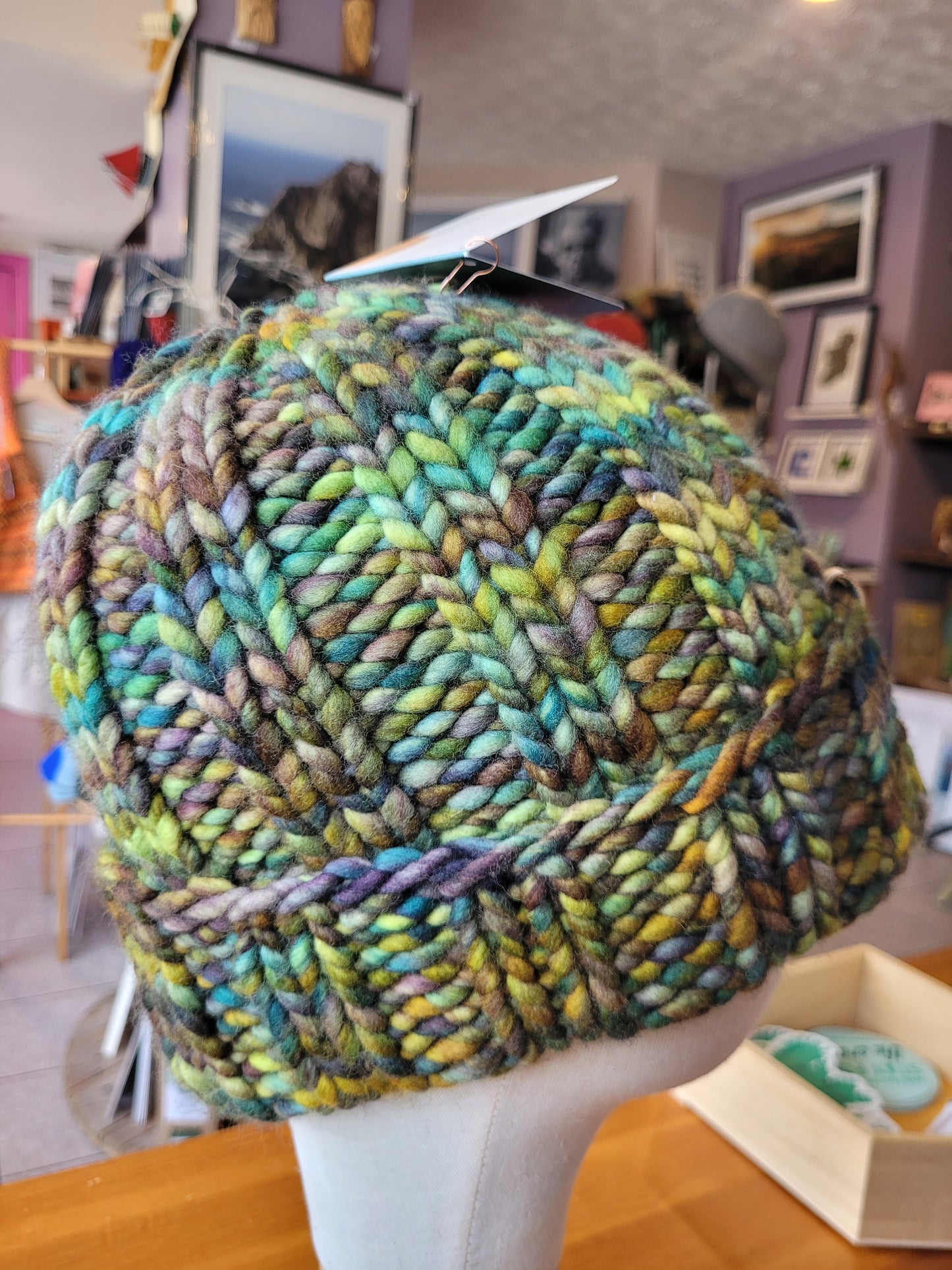 Ocean Weave - Hand Dyed Beanies