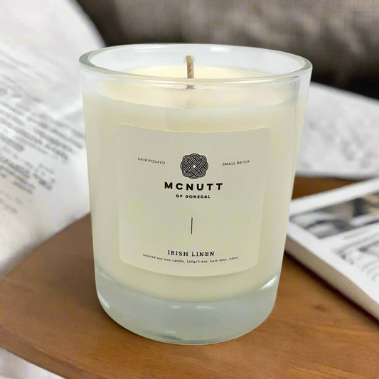 Irish Linen Candle