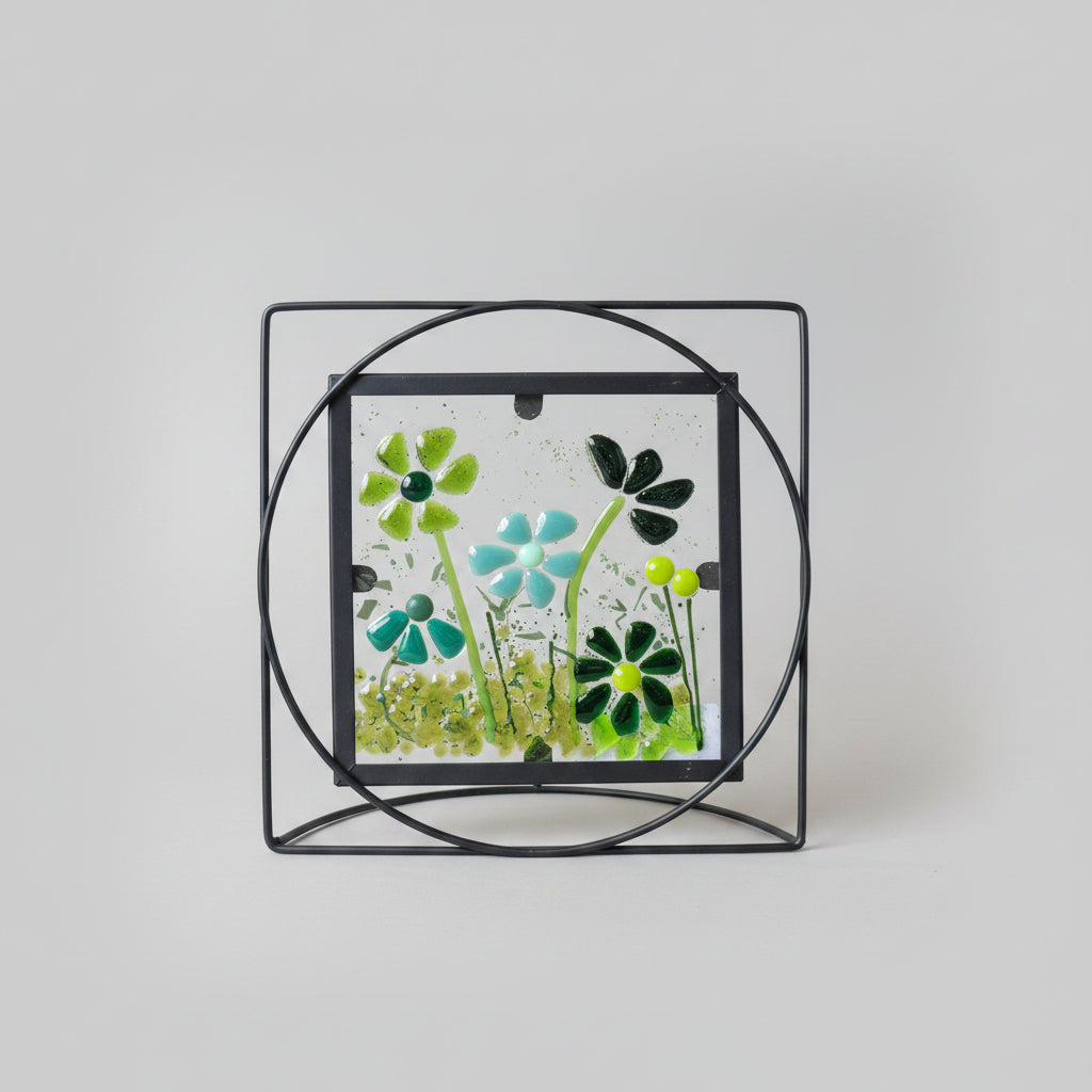 Fused Glass Framed Art - Michelle Brady Studio