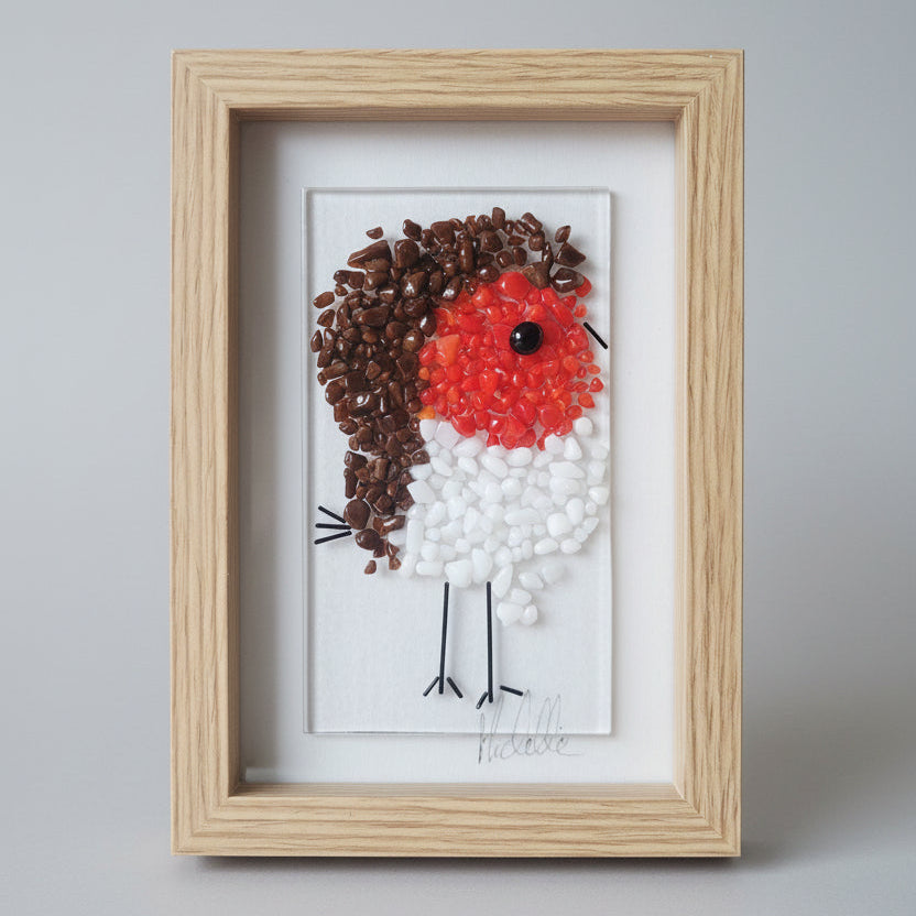 Fused Glass Framed Art - Michelle Brady Studio