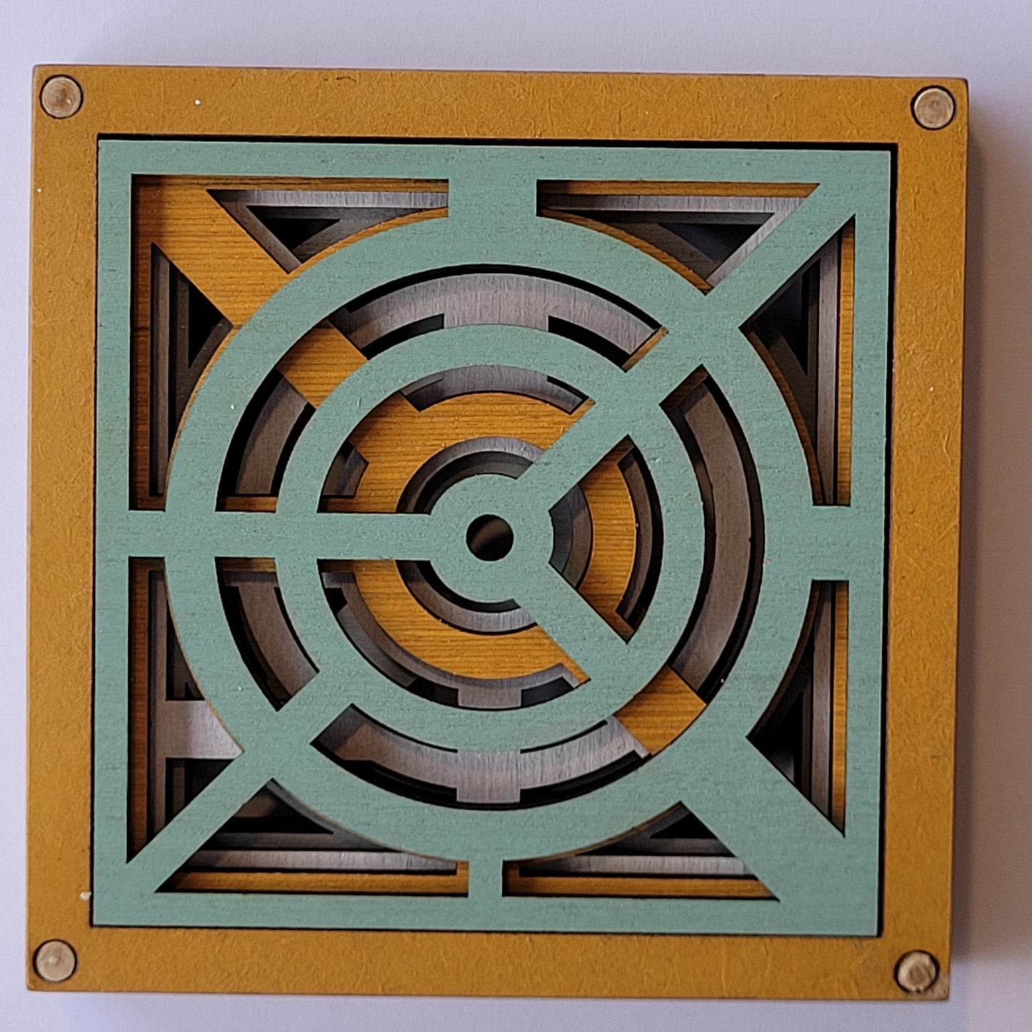 Wooden Art Coasters