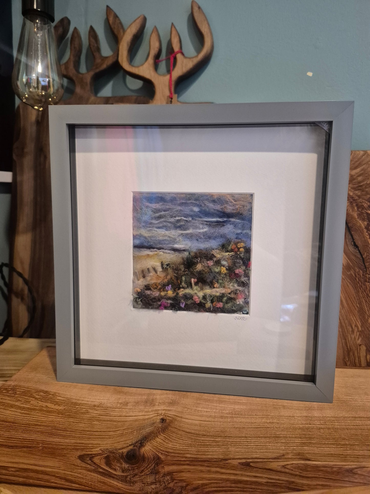 Framed Felted Scenery - Lough Melvin Studios