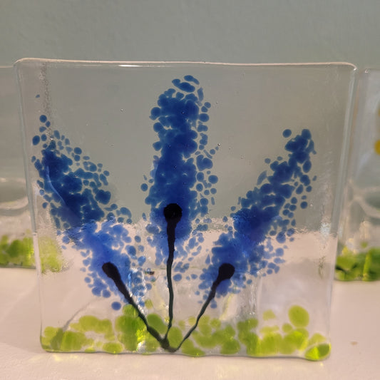 Fused Glass Tealight Holder - Michelle Brady Studio