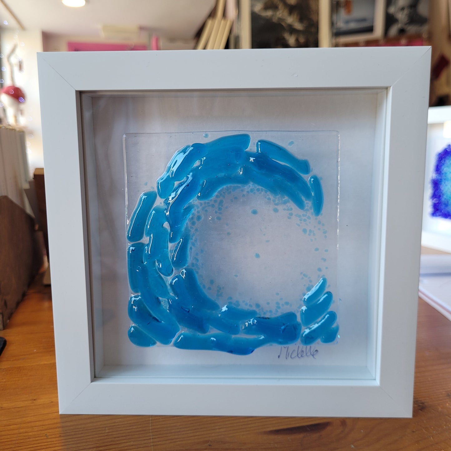 Fused Glass Framed Art - Michelle Brady Studio
