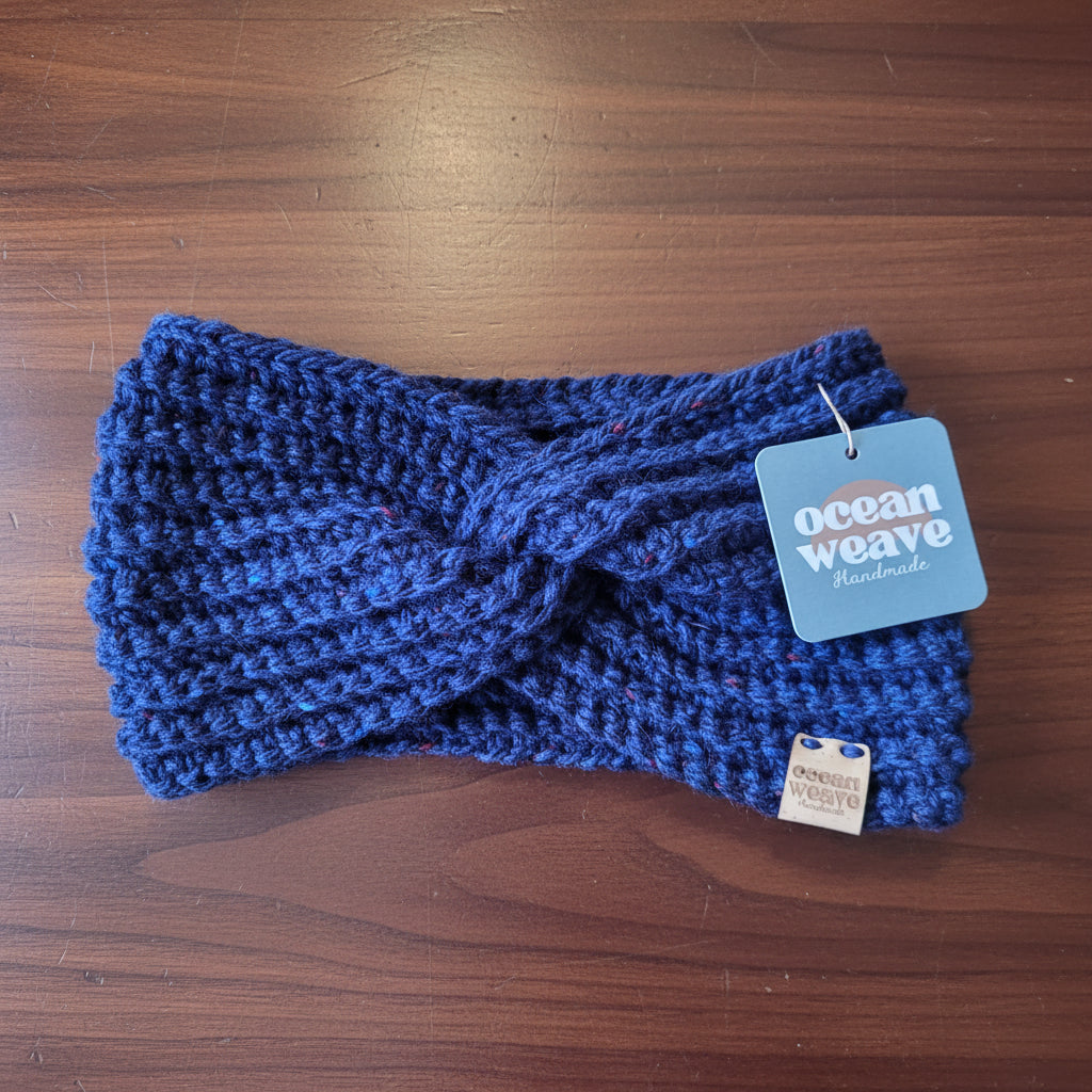 Ocean Weave - Donegal Wool Headbands