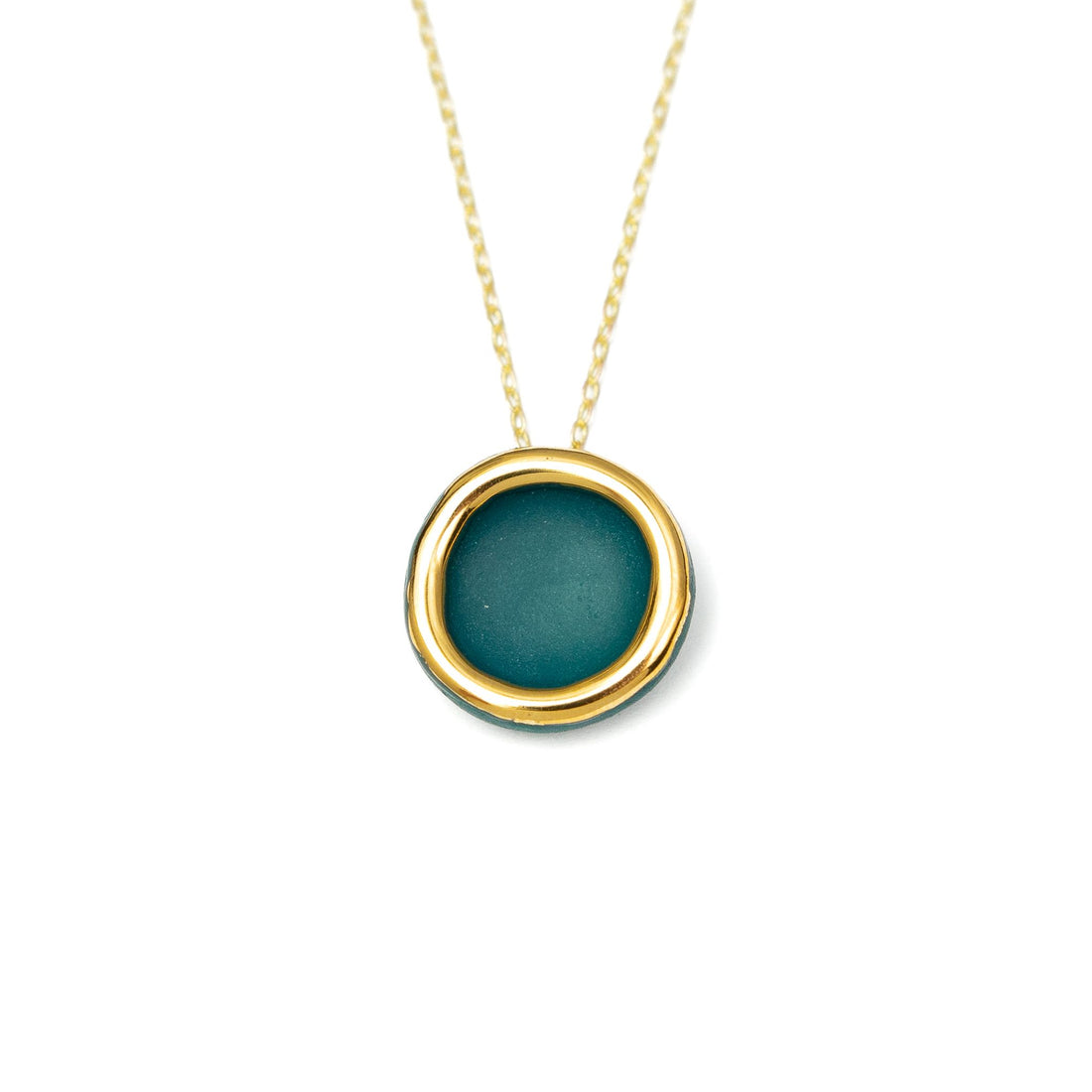 Teal Halo Necklace - Danú