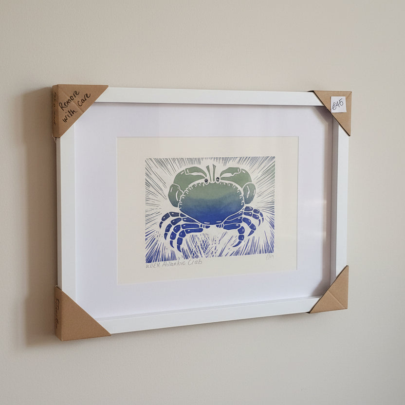 Framed Original Lino Prints - Wooden N Things