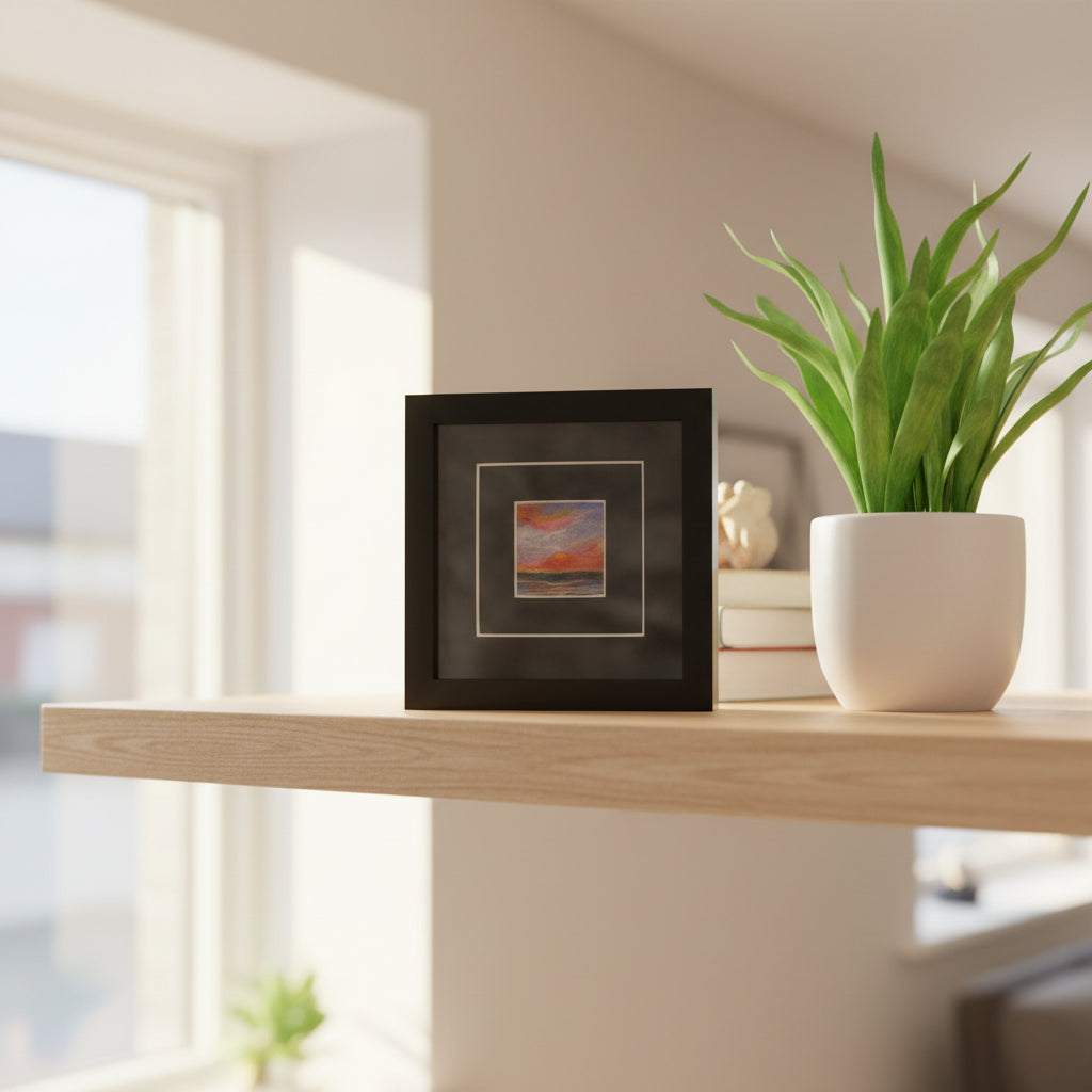 Framed Felted Scenery - Lough Melvin Studios