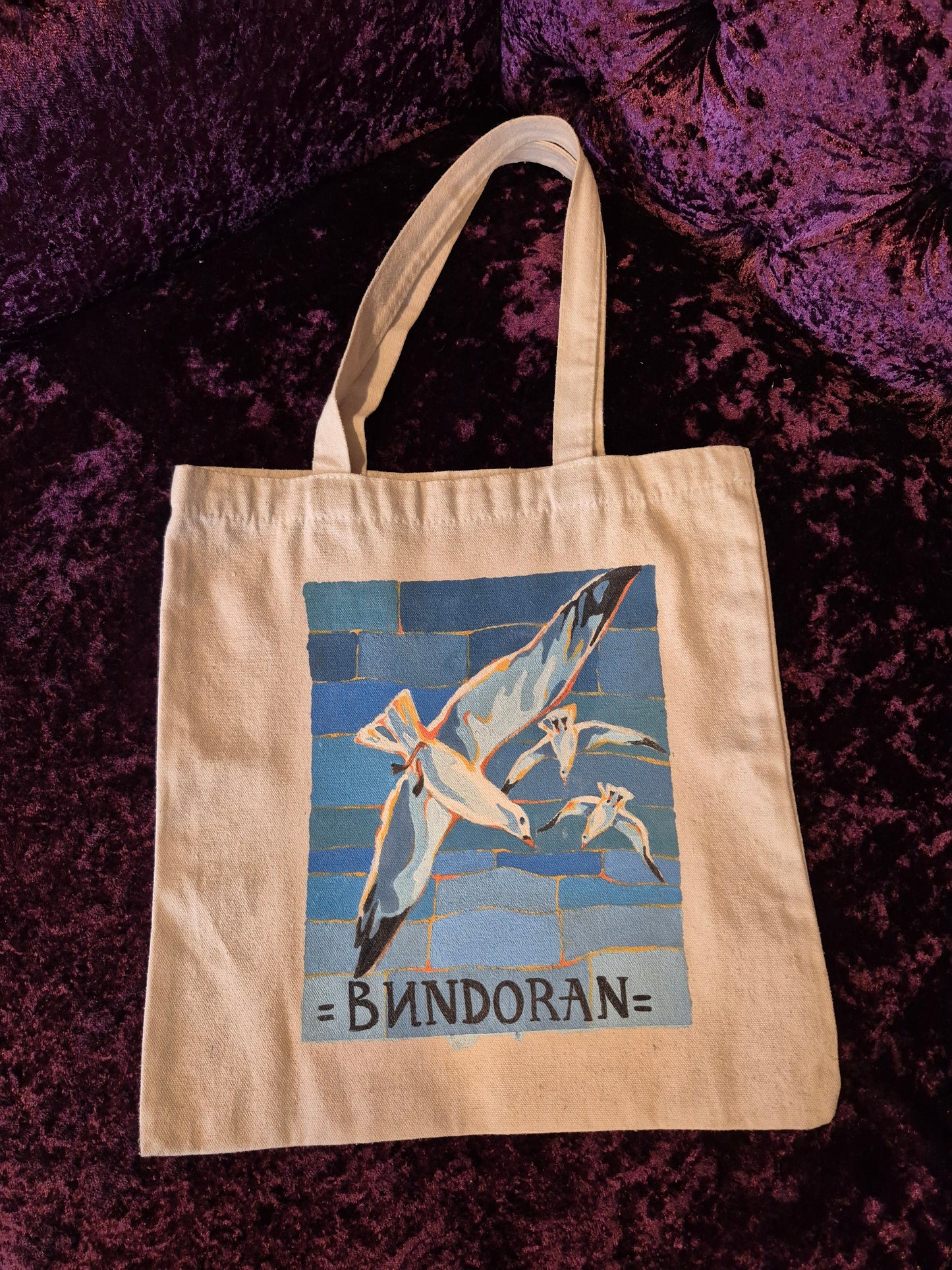 Hand Painted Tote Bags
