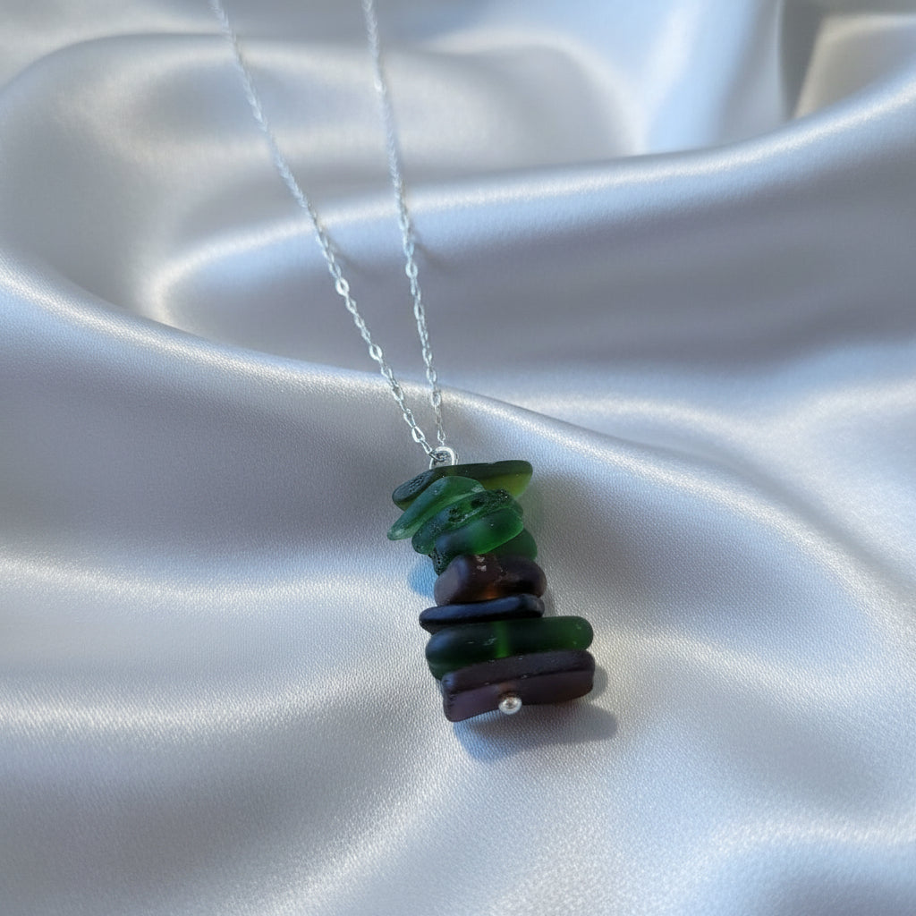 Sea Glass and Silver Jewellery - Lough Melvin Studios