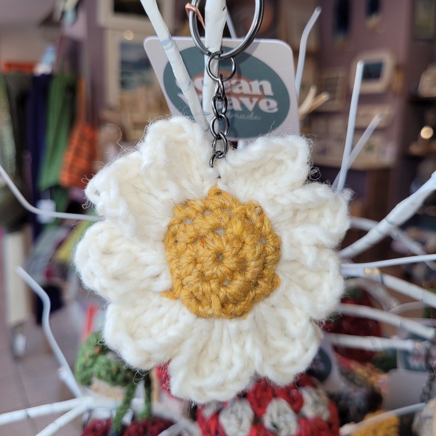 Ocean Weave - Crochet Keyring Collection