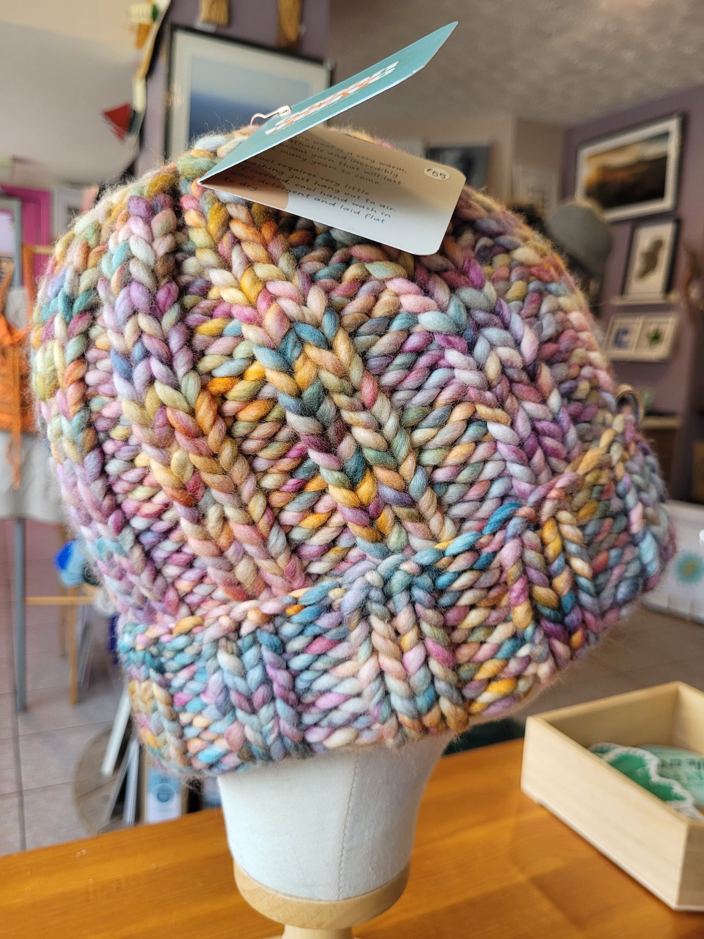 Ocean Weave - Hand Dyed Beanies