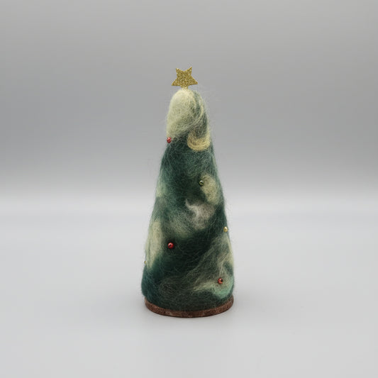 Felted Christmas Tree Decoration - Lough Melvin Studios