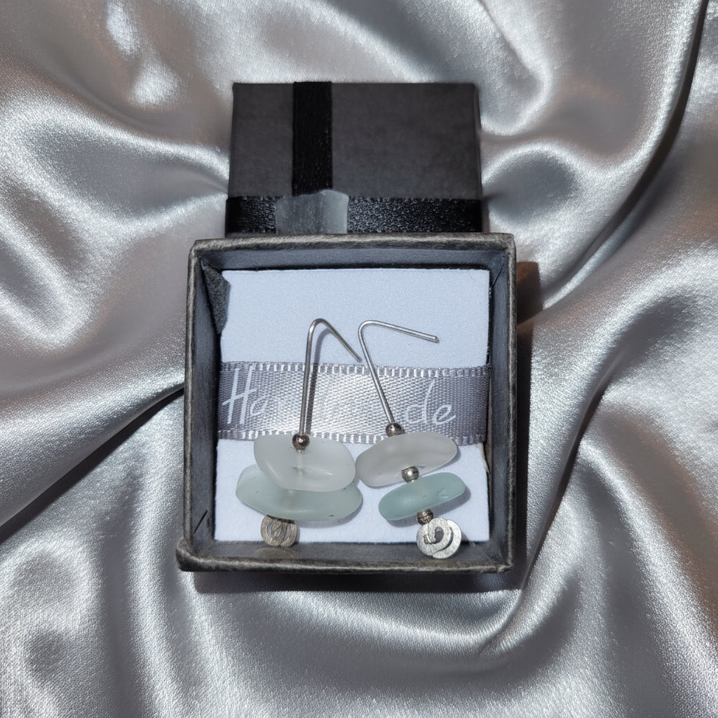 Sea Glass and Silver Jewellery - Lough Melvin Studios