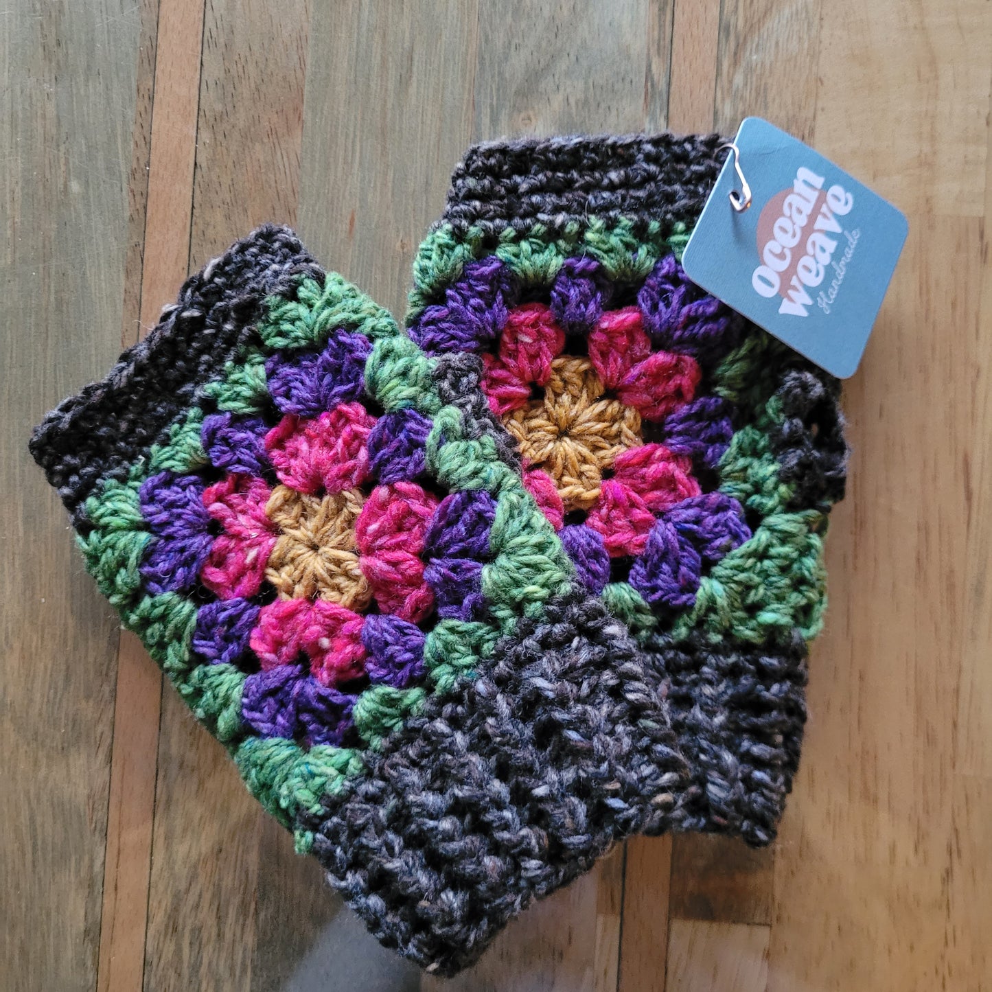 Ocean Weave - 100% Merino Wool Mittens