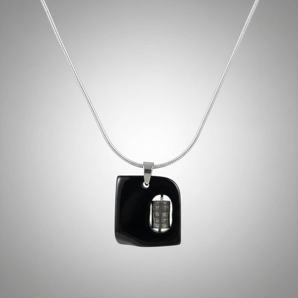 Bog Oak Pendant -  Rossa Byrne