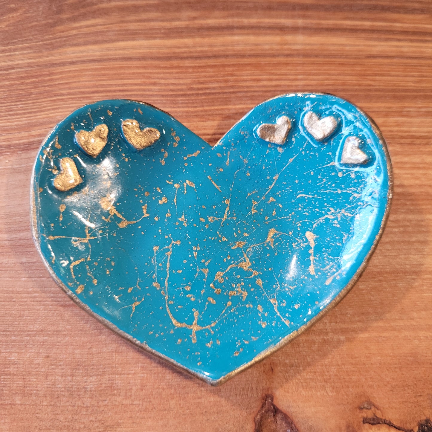 Heart trinket dish