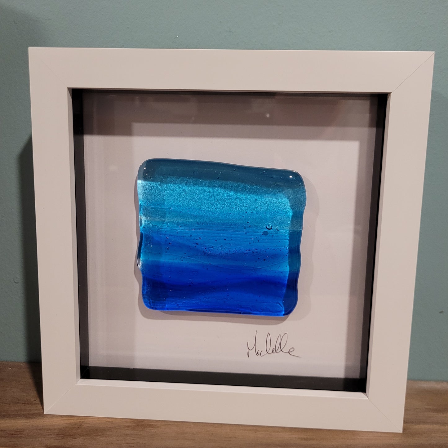 Fused Glass Framed Art - Michelle Brady Studio