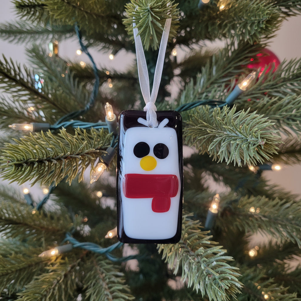 Fused Glass Christmas Tree Decorations - Michelle Brady Studio