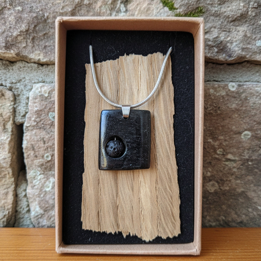 Bog Oak Pendant -  Rossa Byrne
