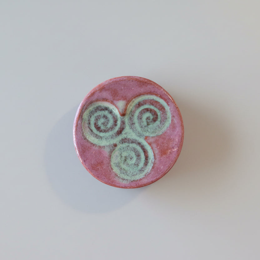 Ceramic Brooch - Bryn Awen
