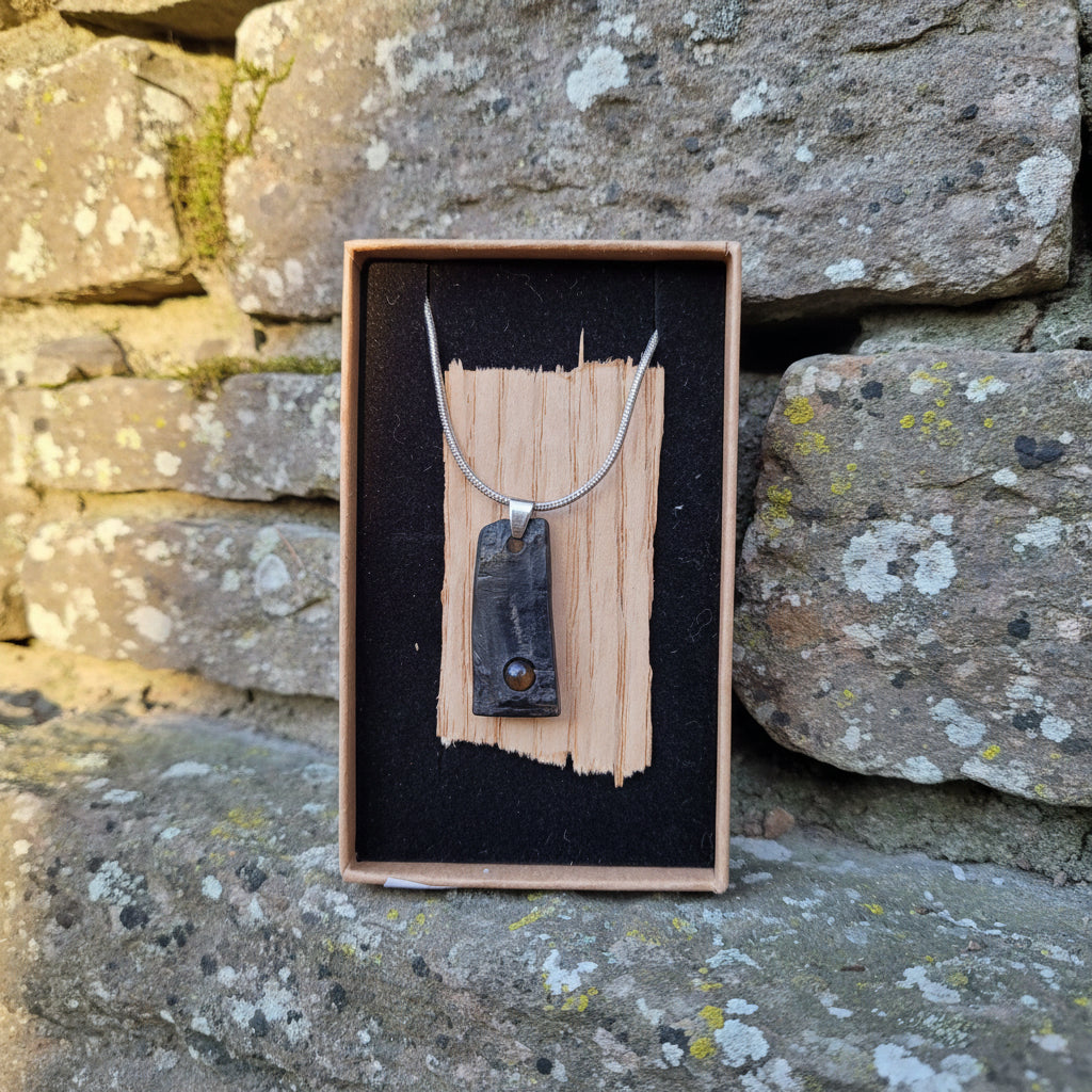 Bog Oak Pendant -  Rossa Byrne