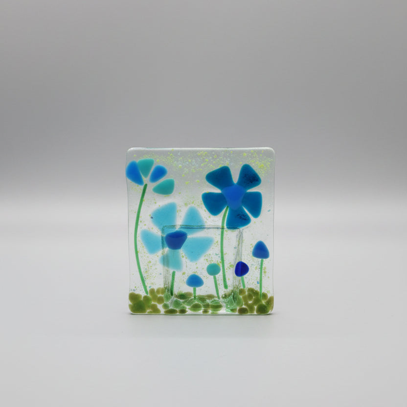 Fused Glass Tealight Holder - Michelle Brady Studio