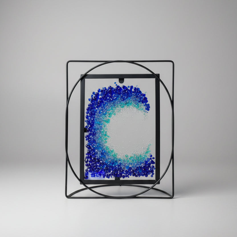 Fused Glass Framed Art - Michelle Brady Studio