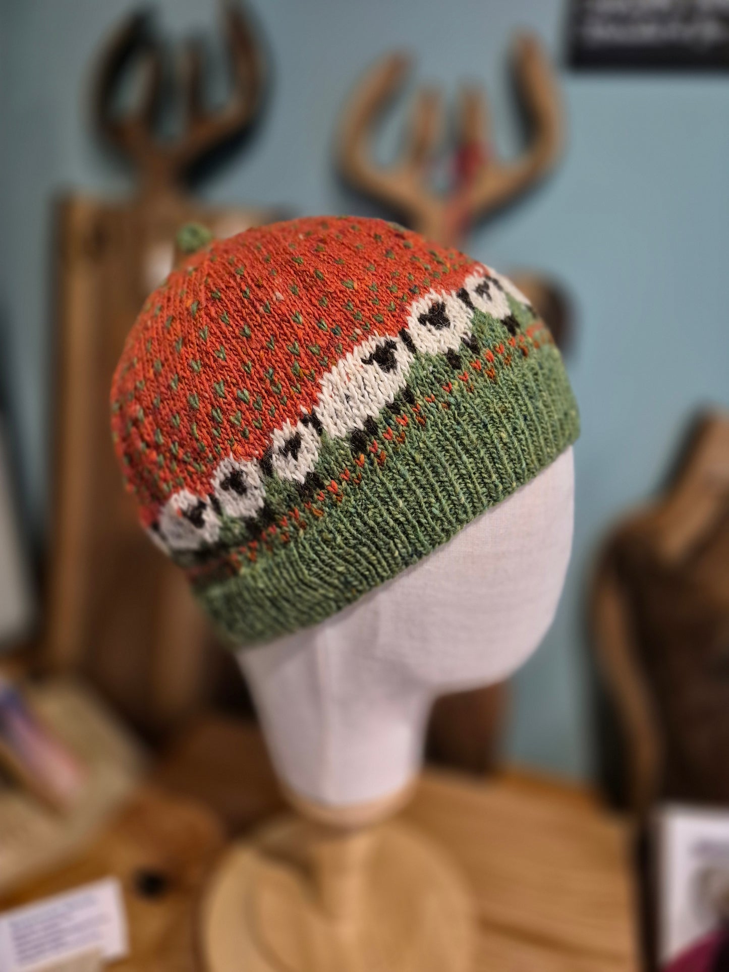 Handknit Wool Hats