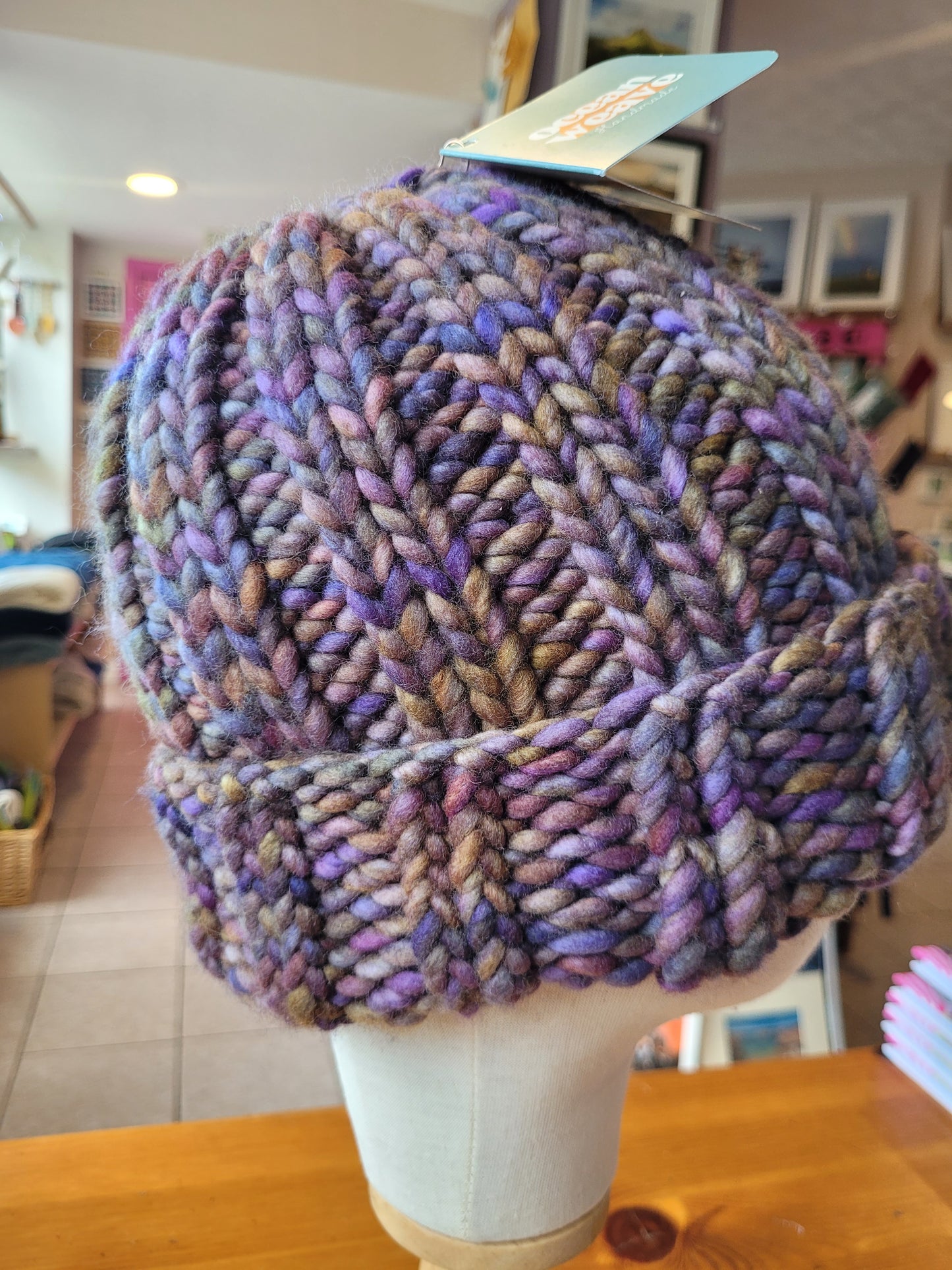 Ocean Weave - Hand Dyed Beanies
