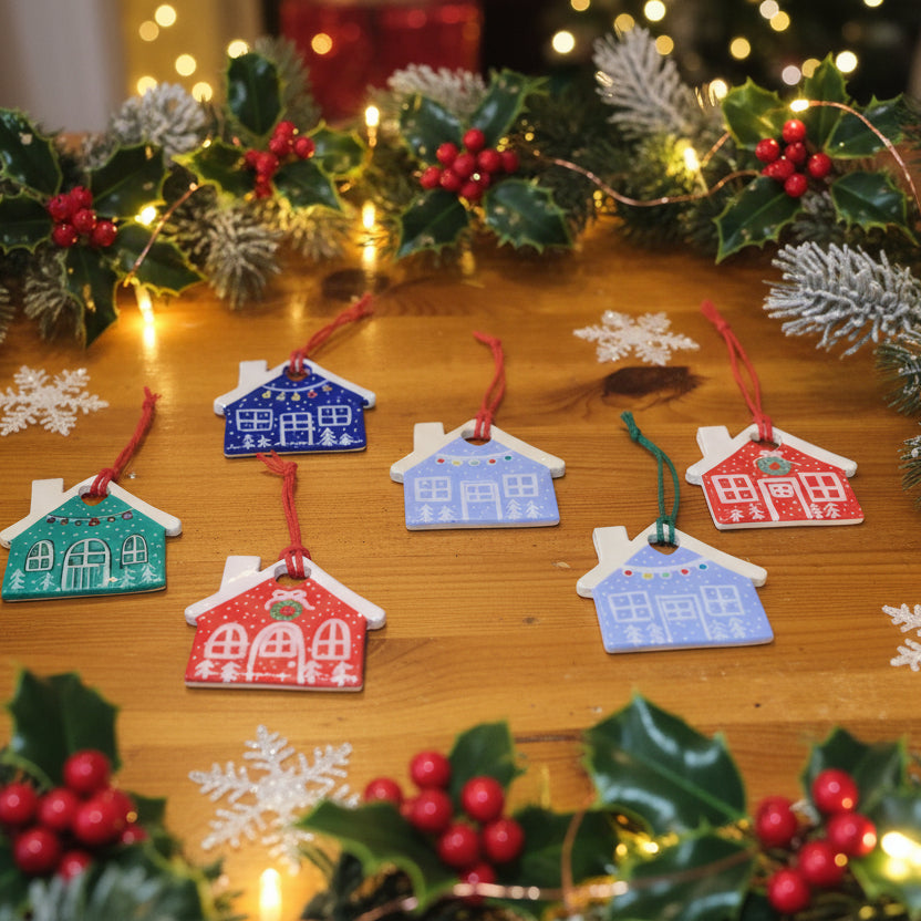 Handmade Christmas Clay Decorations
