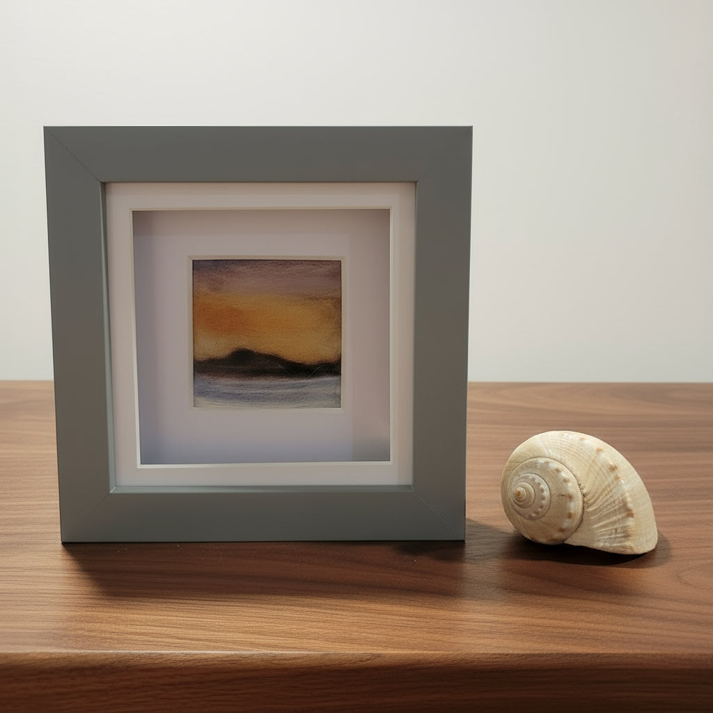 Framed Felted Scenery - Lough Melvin Studios