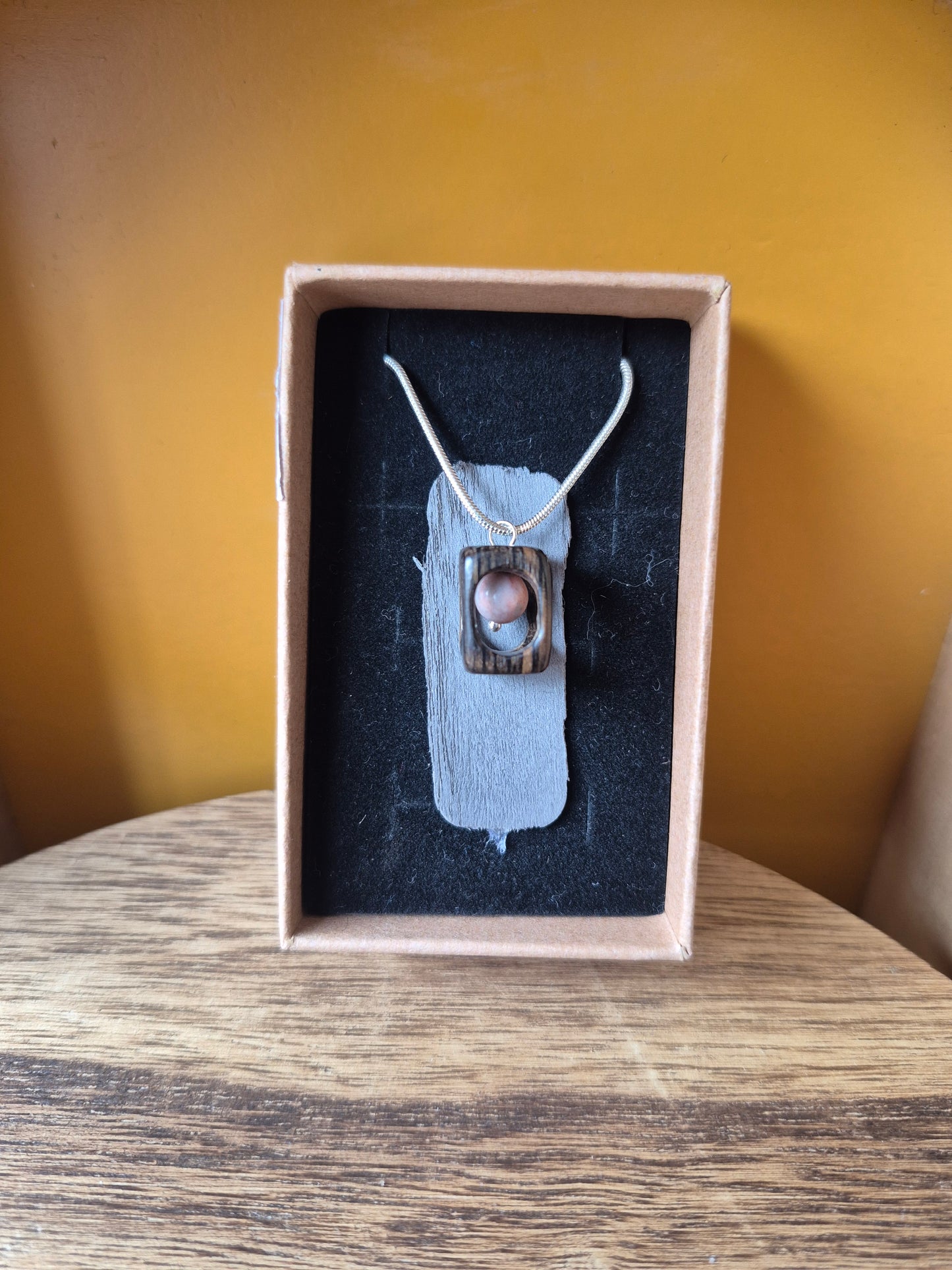 Bog Oak Pendant -  Rossa Byrne