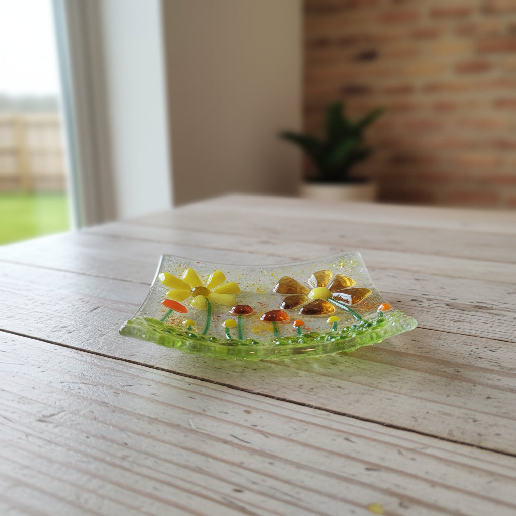 Fused Glass Trinket Dishes - Michelle Brady Studio
